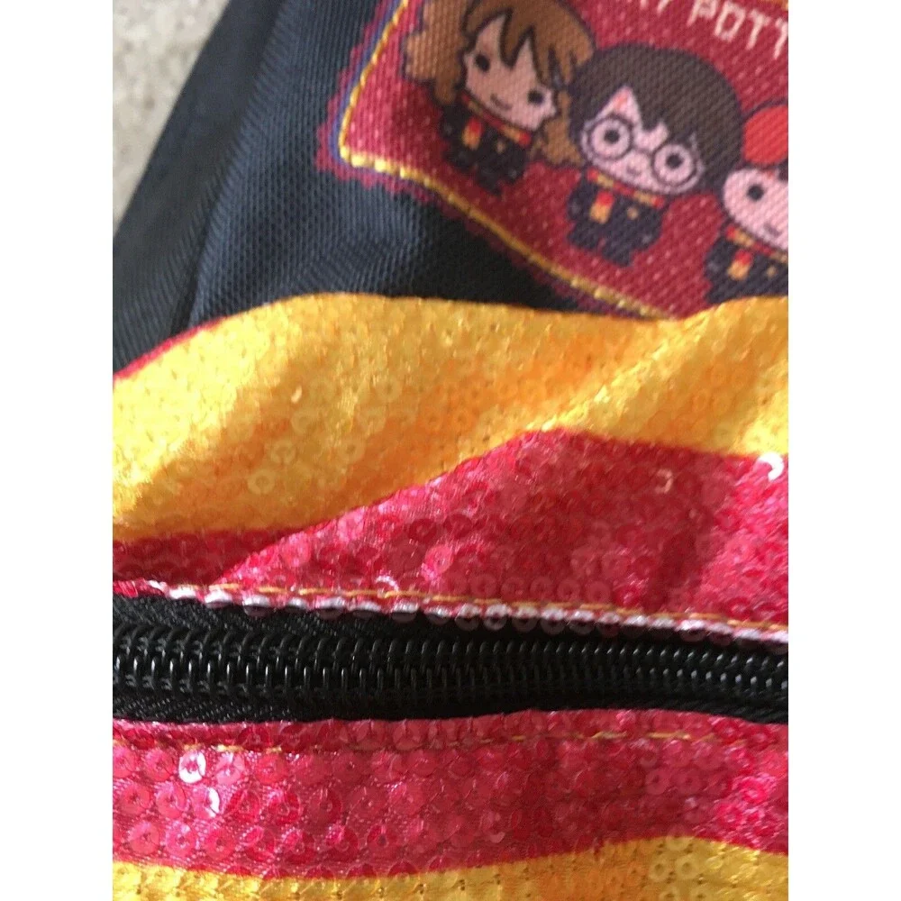 Harry Potter Hogwarts Graphic Backpack Bag Student School Multi-Color